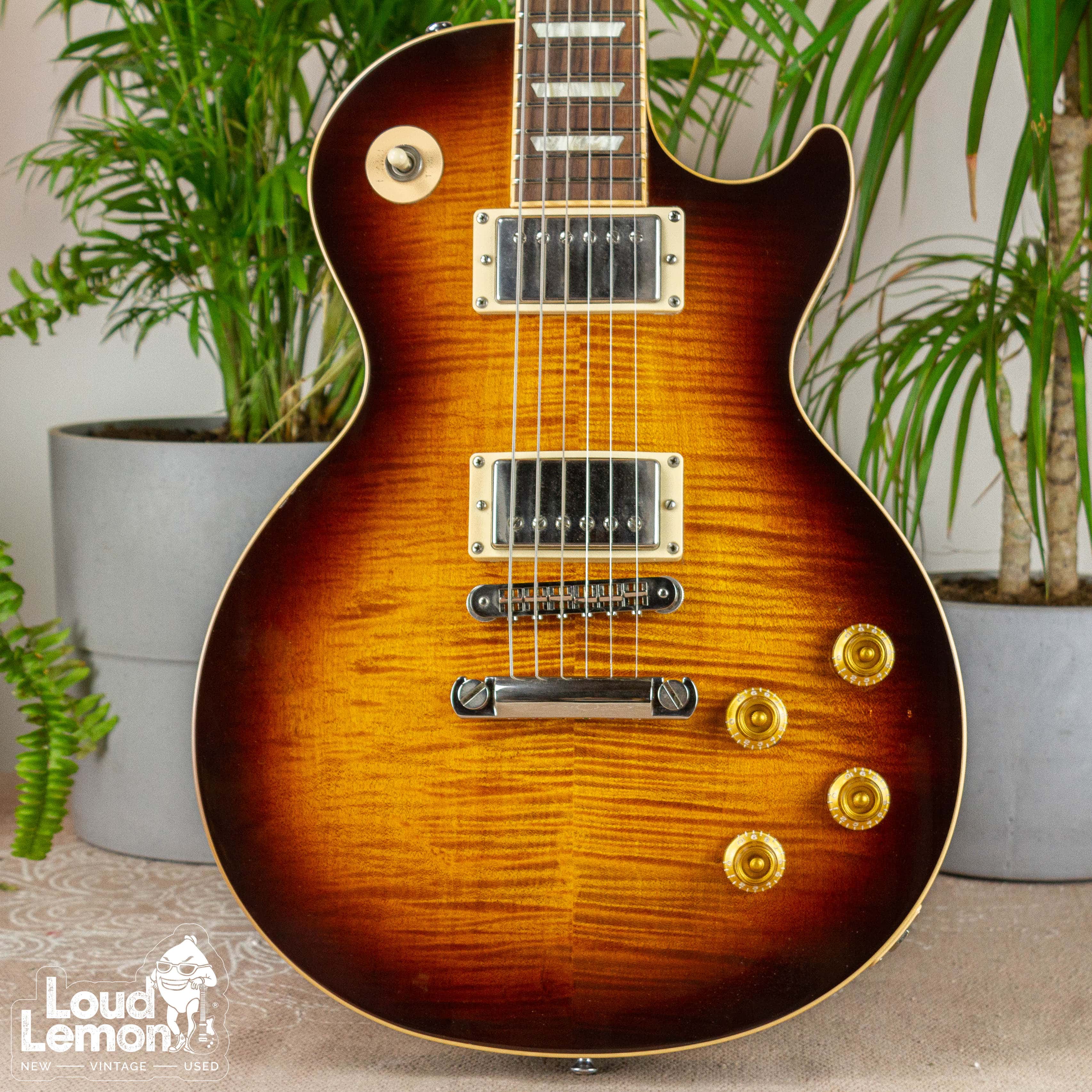 Gibson Les Paul Standard Premium Plus Desert Burst 2006 Usa электрогитара — купить в магазине 9713